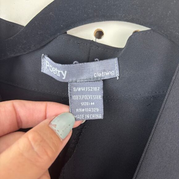 Poetry Men's Inspired Romper Black - Quiet Luxury Chic - M - Picture 4 of 7